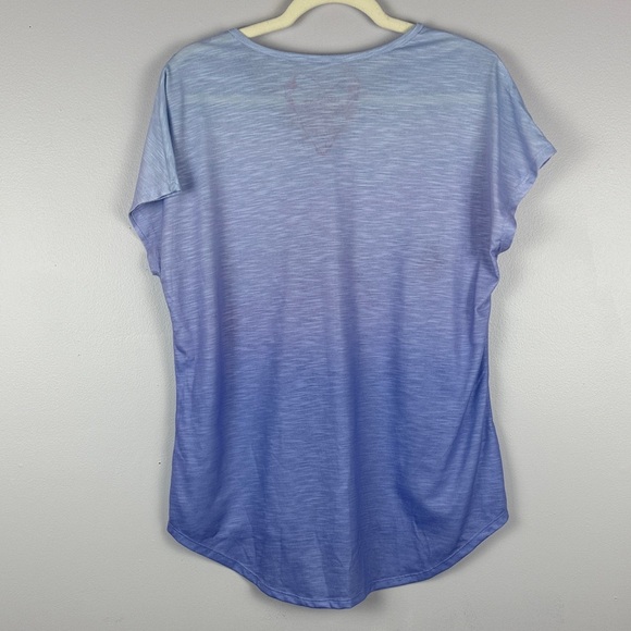 Leoma Lovegrove Artsy Short Dolman Sleeve Purple Swan T Shirt Size Large - Picture 10 of 10